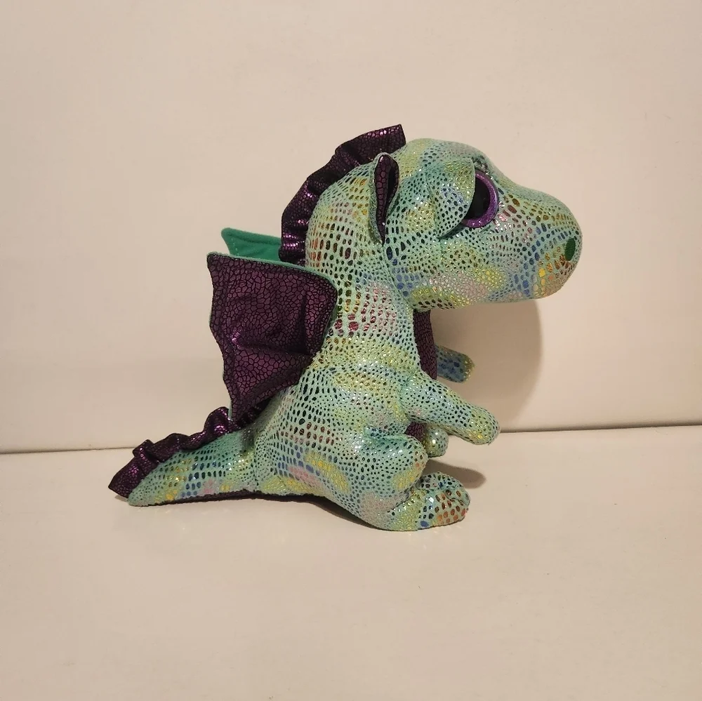 8” Ty Dragon Cinder Plush Stuffed Animal
